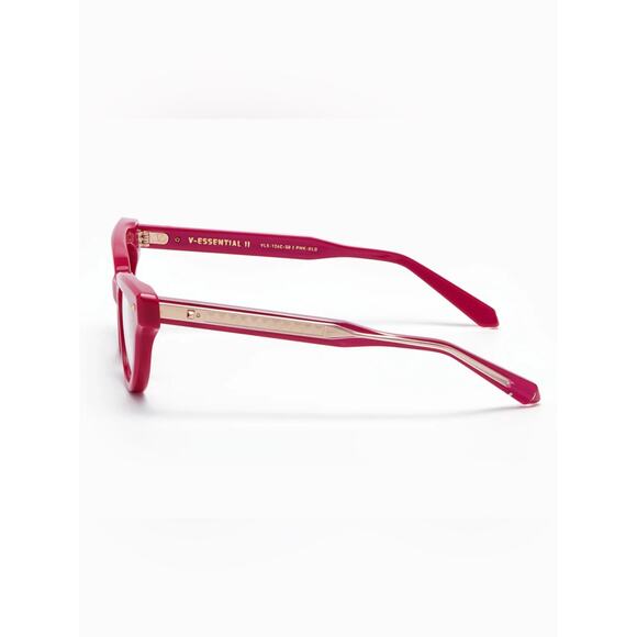 NEW!! Valentino Hot Pink Cat-Eye Women\'s Eyeglass Frames - Authentic main image 10